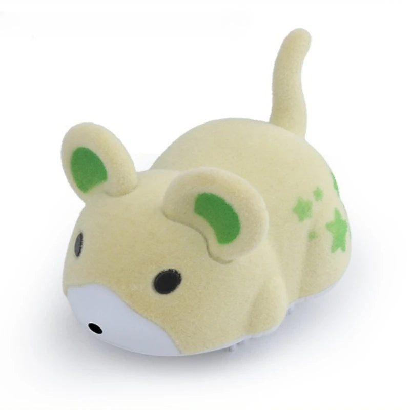 Cat Mouse Interactive Plush Toys Smart Running Mouse Moving Electric Kitten Toys Auto Rechargeable Pet Cat Moving Mice Toy
